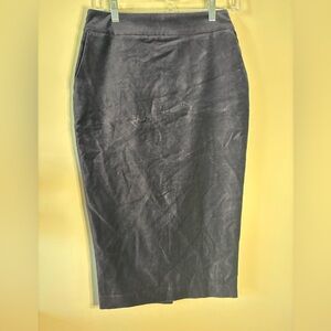 Boden‎ Velevet look back zip Pencil Skirt us size 4